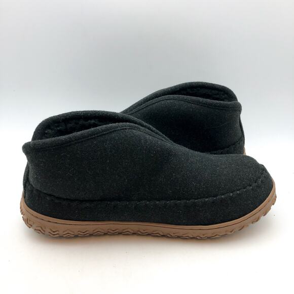 Dockers Mens Rugged Slip-On Slipper Boots US 10 Grey Wool Round Toe NIB - Picture 3 of 10